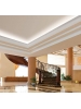 opaco Profilo LED Alluminio Barra Angolare 1Mt Strip 8-10MM Mod.1616 Rotondo