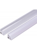 opaco Profilo LED Alluminio Barra Angolare 1Mt Strip 8-10MM Mod.1616 Rotondo