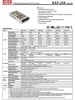 mean well alimentatore ac dc   enclosed rsp 200 12 pfc 200w 12v 16.7a 1465