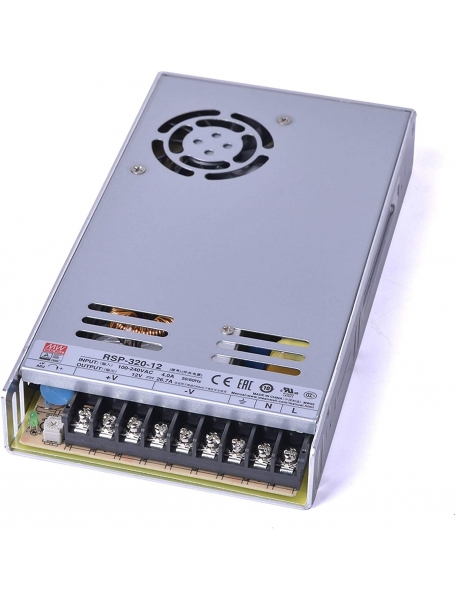 alimentatore ac dc  mean well enclosed rsp 320 12 pfc 320w 12v 26.7a  1466