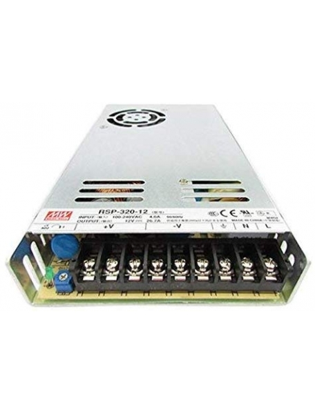mean well alimentatore ac/dc  modello rsp 500 -12 da 500w 12v trasformatore switching ip20   2908
