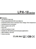 alimentatore led  mean well lph 18 24 18w 24v impermeabile ip67 1575