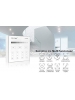 Controller da Parete Touch MiLight 2.4GHz 4Zone Dimmer Monocolore Mod B1 2203