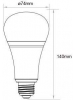 mi light smart led lampadina e27 12w 1100lm rgb+cct fut105 wifi  2.4ghz  2392