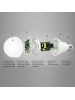 lampadina e27 400 lumen 120° 6w  dimmerabile luce calda e fredda  wifi 2.4g radiofrequenza mi light bulbo  0612