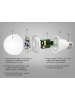 mi light smart led lampadina e27 6w 550lm rgb+cct fut014 wifi 2.4ghz  2786