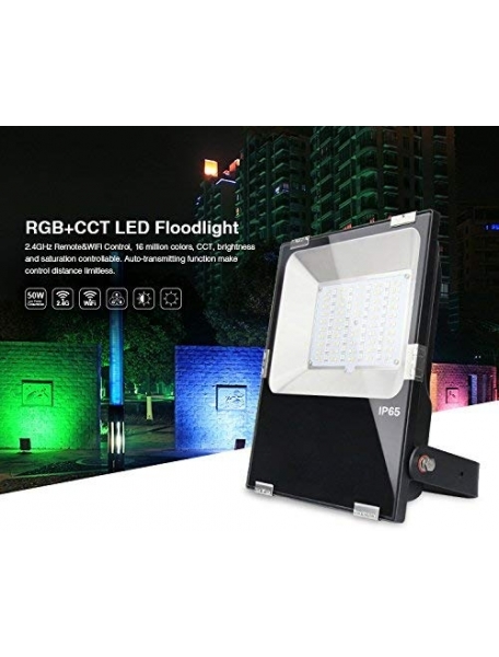 Mi-Light Faro Proiettore LED 50W RGB+CCT 2700-6500K 220V IP65 FUTT02 2294