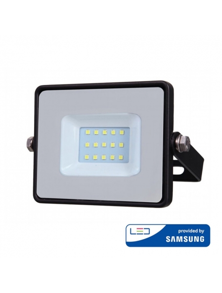 v tac faro led smd vt 30  ultrasottile chip samsung 30w ip65 luce calda colore nero 3000k sku 400