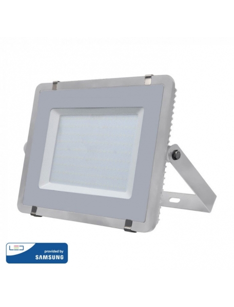 v tac pro vt 300 faro led smd chip samsung 300w colore grigio luce fredda 6400k ip65 sku 489