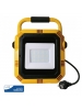 v tac vt 51 faro led smd 50w portatile con staffa e cavo di alimentazione schuko luce fredda  sku 946