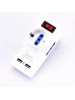 v tac multipresa adattatore triplo con schuko 2 porte usb e interruttore luminoso sku  8830