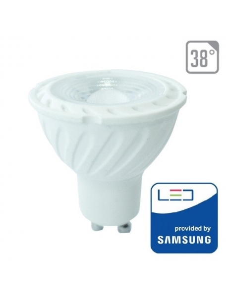dicroica faretto spotlight led gu10 7w luce fredda incasso lampadina v-tac 2779