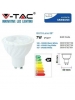 dicroica faretto spotlight led gu10 7w luce fredda incasso lampadina v-tac 2779