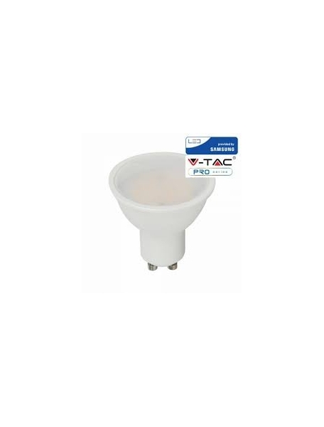 v tac vt 205 faretto spotlight led gu10 5w luce fredda 110° chip samsung sku 203