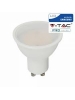 v tac pro vt 271 faretto spotlight led gu10 10w luce calda 110° chip samsung sku 878