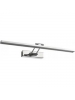 v tac vt 7009 lampada applique da specchio wall light cromata luce naturale 120° 600 lumen 8w sku 3900