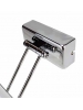 v tac vt 7009 lampada applique da specchio wall light cromata luce naturale 120° 600 lumen 8w sku 3900