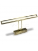 v tac vt 7009 lampada applique da specchio wall light colore oro spazzolato luce calda 120° 600 lumen 8w sku 3983