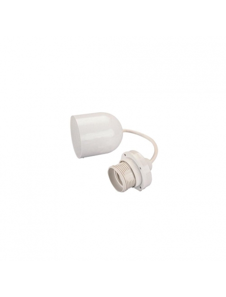 faeg 24142 portalampada precablato bianco E 27 fg24142