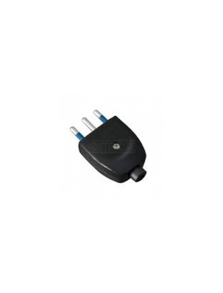 faeg 20601 spina volante nera 2p + t 10 a ip20 250v economica fg20601