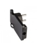 faeg 28619 spina schuko super piatta uscita cavo 90° 2p+t 16a nera  fg 28619