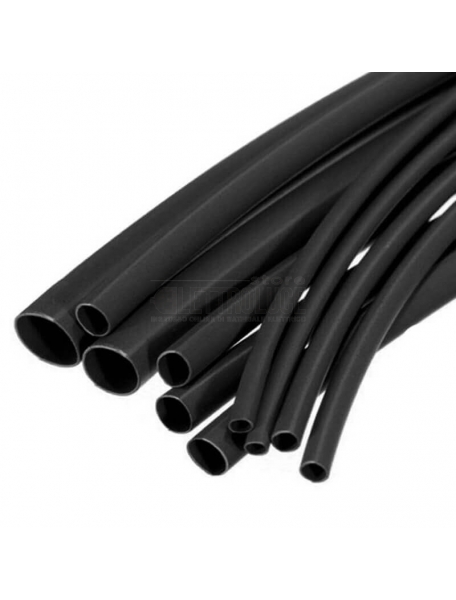 faeg 16177 poliolefina guaina termorestringente da uso generale metri 5 in singolo dispenser diametro 16 guaina nera fg16177