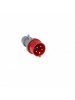 faeg 23716 spina volante cablaggio rapido fast 3p+t+n  16a rossa 400v ip44 fg 23716