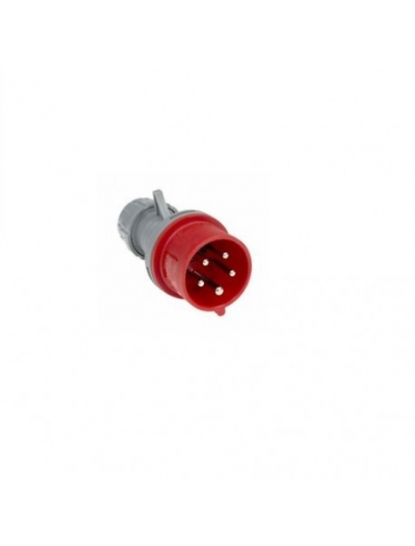 faeg 23716 spina volante cablaggio rapido fast 3p+t+n  16a rossa 400v ip44 fg 23716