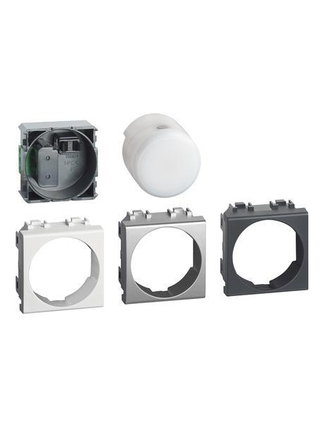 bticino living light torcia led estraibile 2 moduli bticino  ln4380n