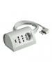 bticino multipresa da scrivania 2 bipasso 1 tedesca 2usb  bticino s3711du