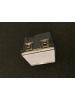 bticino axolute pulsante  no 10a con porta nome retroilluminato bticino h4040