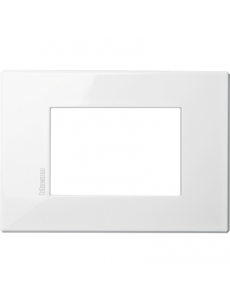 bticino axolute air placca 3 moduli 3 posti bianca  bticino hw4803hd