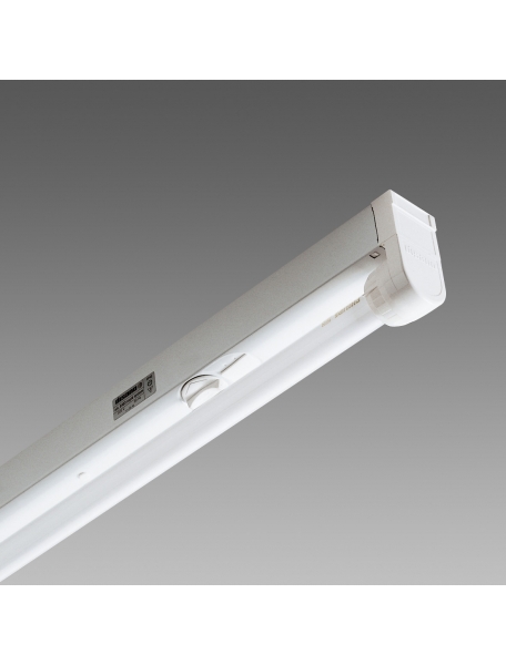 disano plafoniera per canale a file continue rapyd sistem t8 6401 fl 1x18 cel bianco disano 23804008