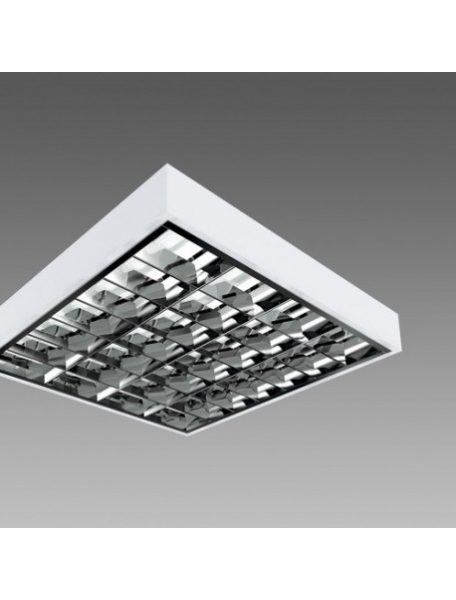 disano plafoniera confort 774 fl 2x58 cel f bianco disano 14130508