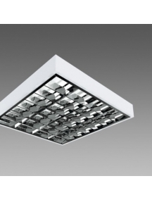 disano plafoniera confort 774 fl 4x18 cel f bianco disano 14130708