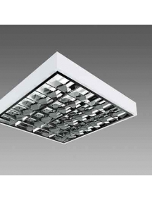 disano plafoniera comfotlight t8 864 fl 4x18 cell bianco disano 15042008