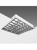 disano plafoniera comfotlight t8 864 fl 4x18 cell bianco disano 15042008
