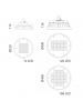disano riflettore saturno 2883 led 108w cld cell graff disano 33074100