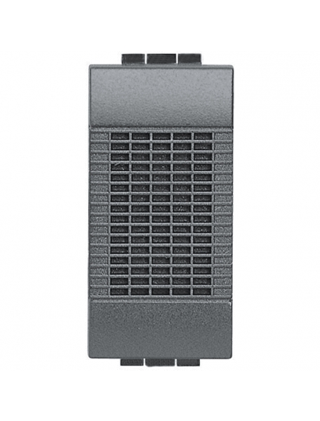 bticino  living international suoneria bronzo 12v 5va antracite frutto bticino l4351/12