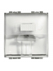 bticino living international lampada segnapasso led luce bianca con interruttore a slitta 230vac 2posti  bticino l4382/230