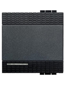 bticino living light  copritasto con lente Illuminabile 2 posti bticino l4911/2