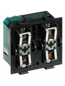 bticino living light  comando speciale per carichi singoli e doppi 2 posti bticino l4652/2