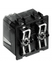 bticino living light attuatore comando con 2 rele' indipendenti 2 posti con neu bticino ln4672m2