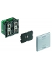 bticino living light attuatore comando con 2 rele' indipendenti 2 posti con neu bticino ln4672m2