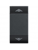 bticino living light  copritasto su giu illuminabile 1 posto bticino l4911ahn