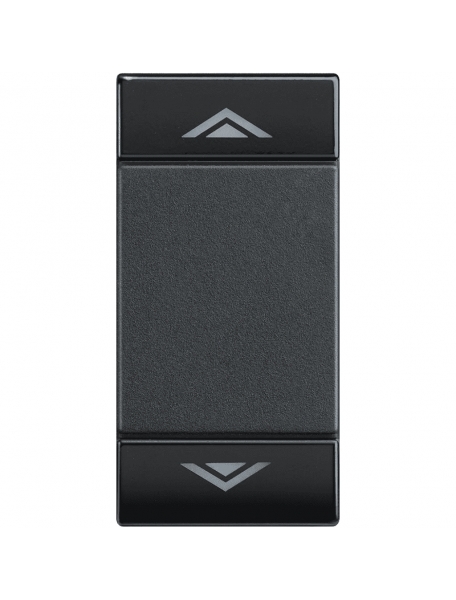 bticino living light  copritasto su giu illuminabile 1 posto bticino l4911ahn