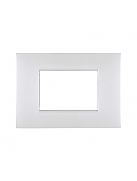 bticino living light placca 3 posti bianco perla bticino lnc4803pr
