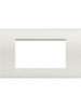 bticino  living light  placca 4 posti bianca bticino lna4804bi