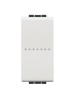 bticino living light   deviatore unipolare assiale 16a 1posto bticino n4053n