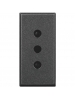 bticino axolute scura  presa 10a bticino hs4113